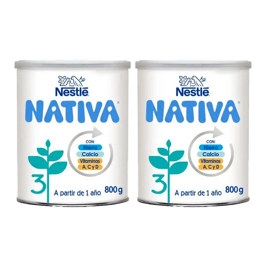 Nestlé Nativa 3, Pack 2 x 800 gr