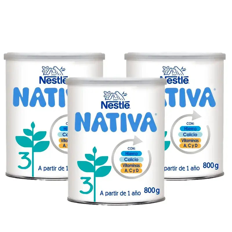 Nestlé Nativa 3, Pack 3 x 800 gr