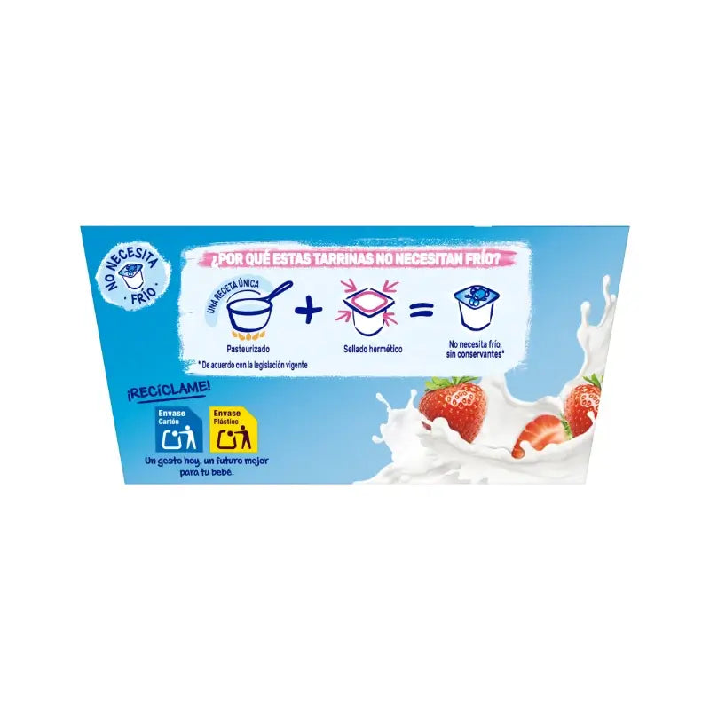 Nestlé Yogolino Fresa, 4X100 gr