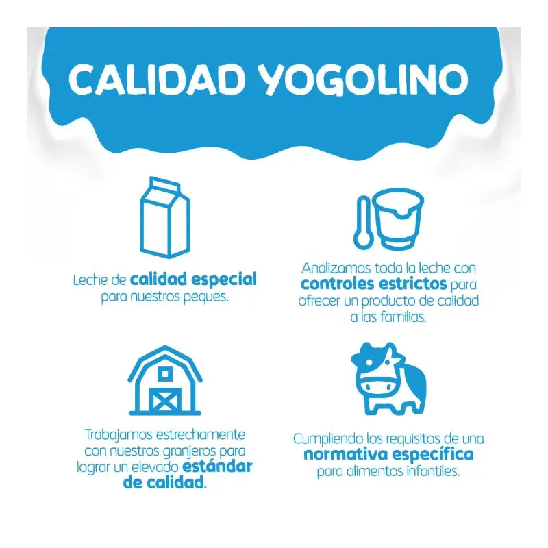 Nestlé Yogolino Fresa, 4X100 gr