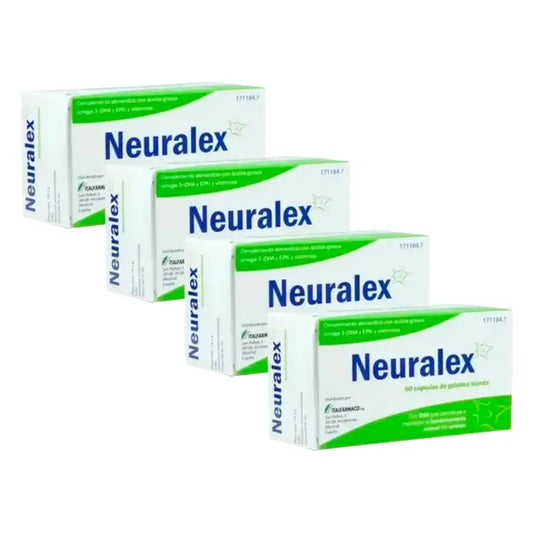 Neuralex, Pack 4 x 60 Cápsulas