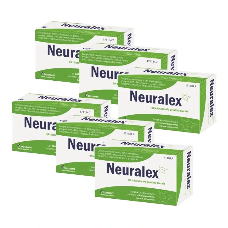 Neuralex, Pack 6 x 60 Cápsulas