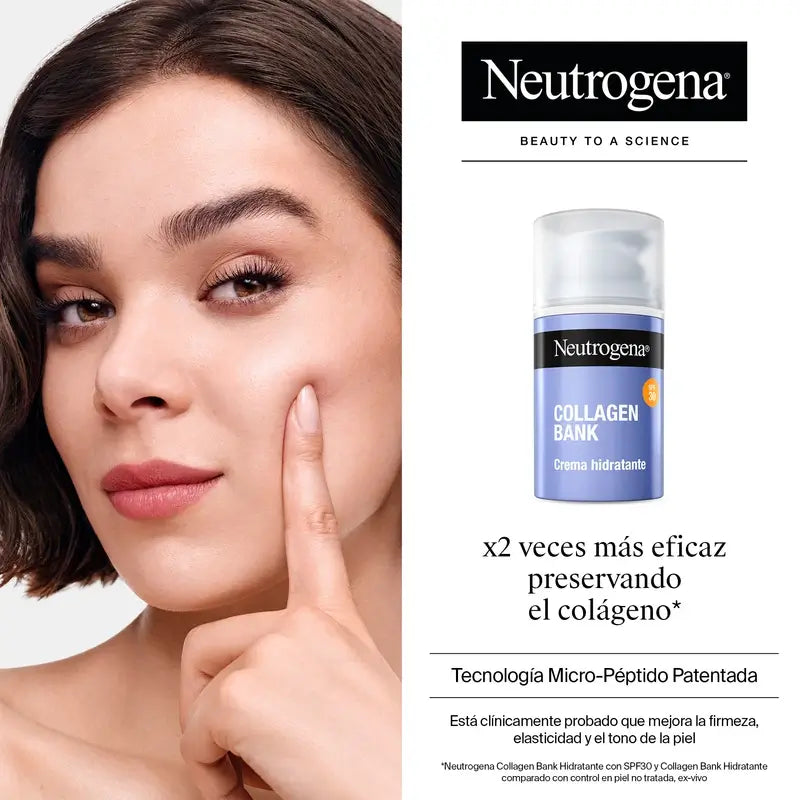 Neutrogena Collagen Bank Crema Hidratante Facial Spf30 , 50 ml