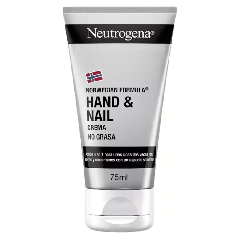 Neutrogena Crema de Manos y Uñas, Reparadora y Fortalecedora, 75 ml