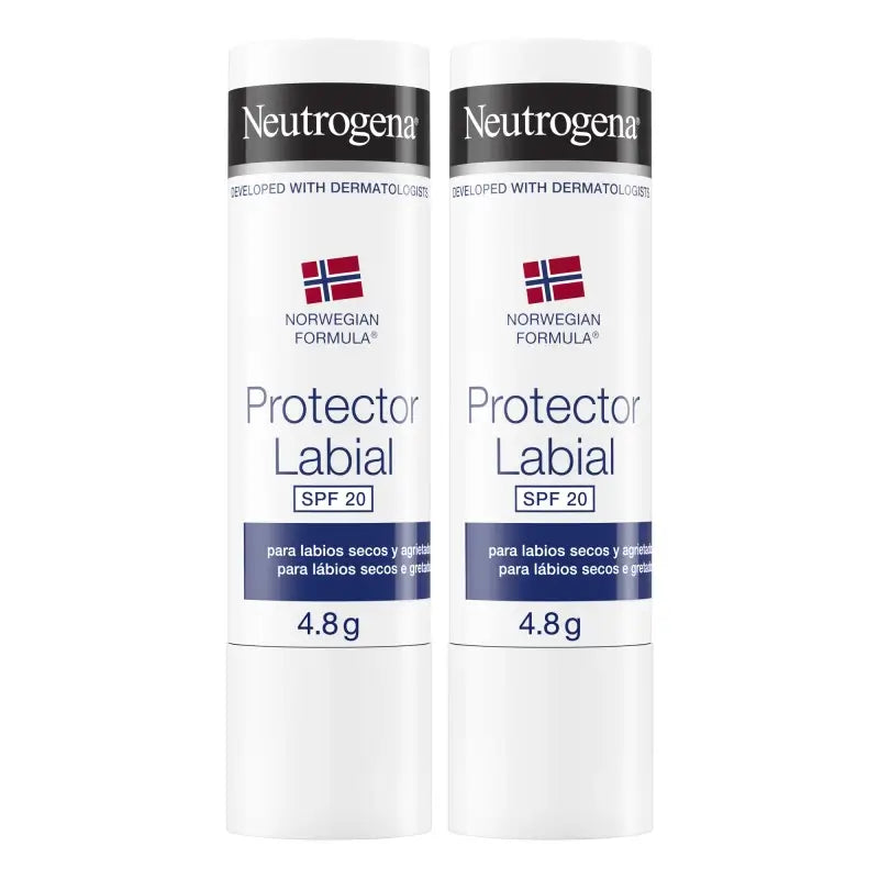 Compra Neutrogena Fórmula Noruega Protector Labial Spf 20, 2 X 4.8 Gr ...