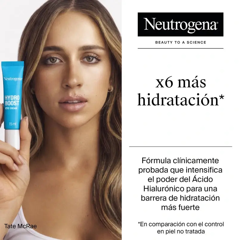 Neutrogena Hydro Boost Crema Contorno Ojos Anti Ojeras y Bolsas, 15 ml