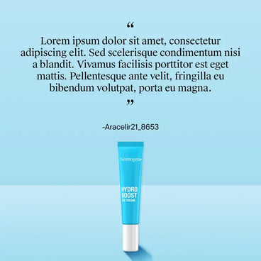 Neutrogena Hydro Boost Crema Contorno Ojos Anti Ojeras y Bolsas, 15 ml