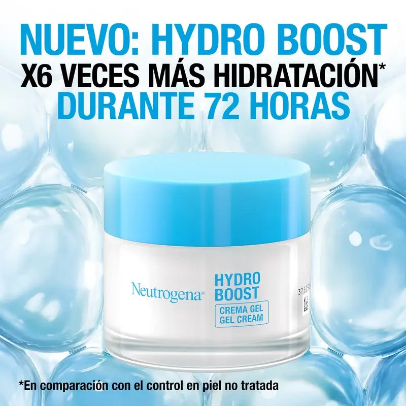 Neutrogena Hydro Boost Crema Gel Facial Hidratante, 2X50 Ml