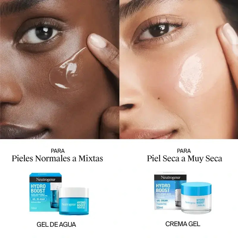 Neutrogena Hydro Boost Crema Gel Facial Hidratante, 2X50 Ml
