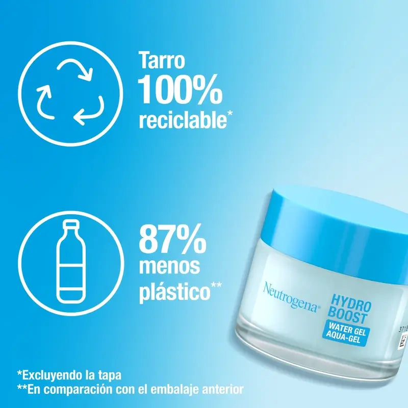 Neutrogena Hydro Boost Gel De Agua Crema Hidratante Facial, 2X50 Ml