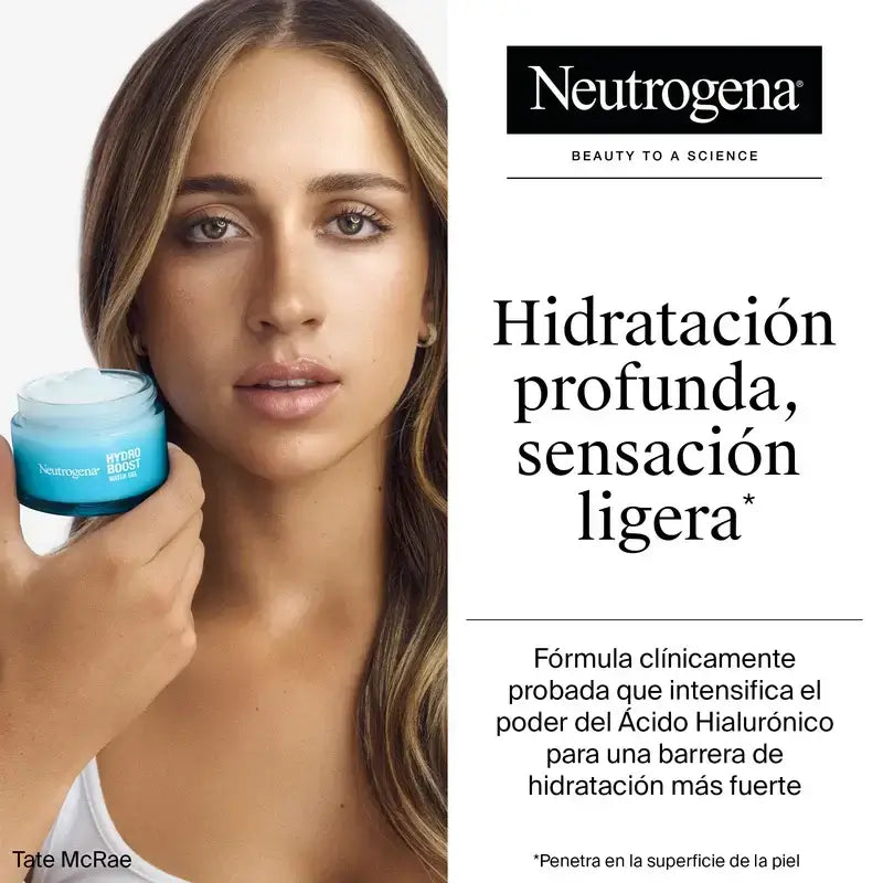 Neutrogena Hydro Boost Gel De Agua Crema Hidratante Facial, 2X50 Ml