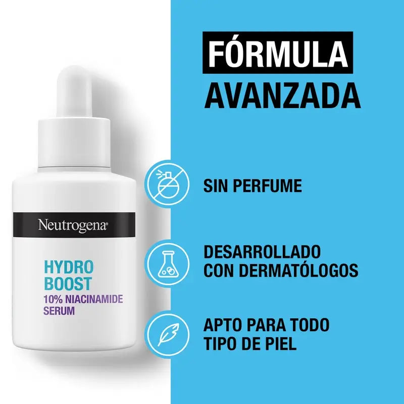 Neutrogena Hydro Boost Niacinamida Serum, 2X30 Ml