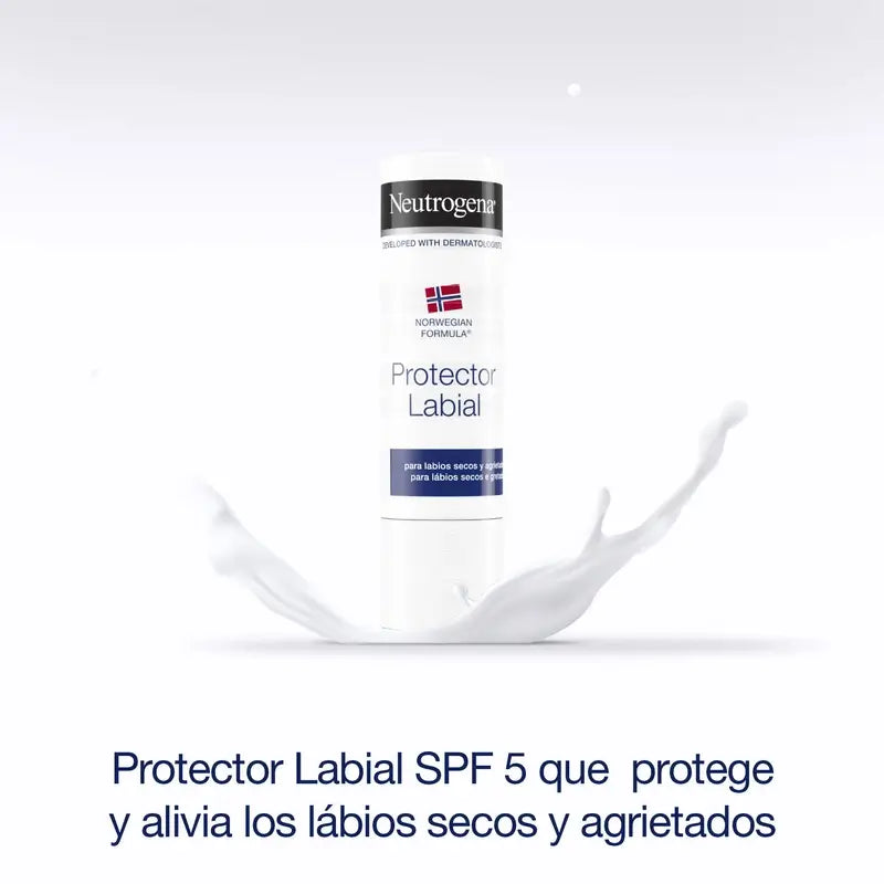 Neutrogena Protector Labial Fórmula Noruega Spf5, 48 Gr