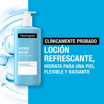 Neutrogena Hydro Boost Crema Corporal Gel Ultraligero, 2x750ml