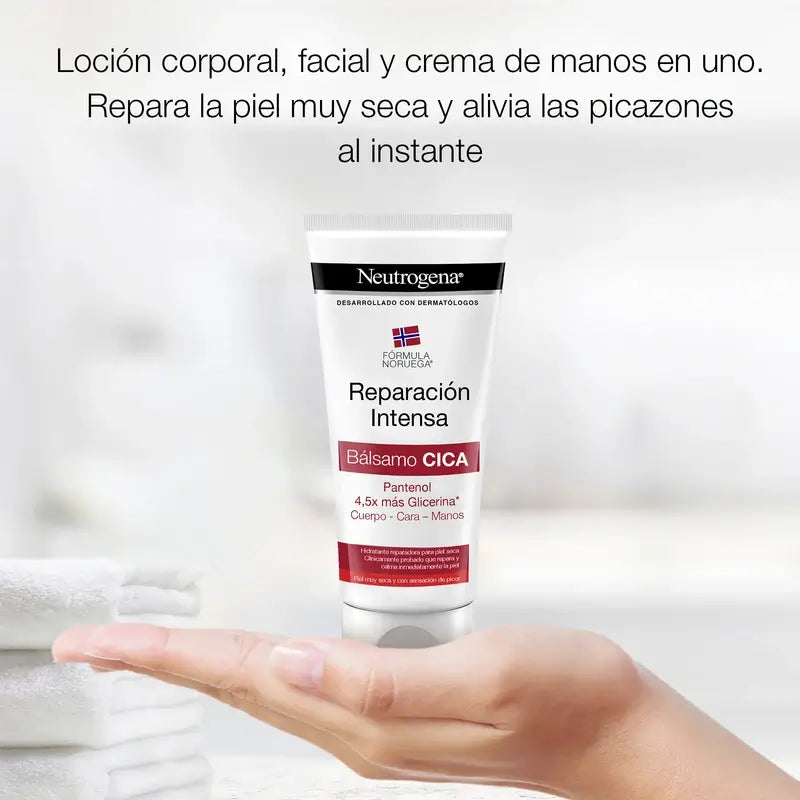 Neutrogena Reparación Intensa Bálsamo Cica, 100 ml