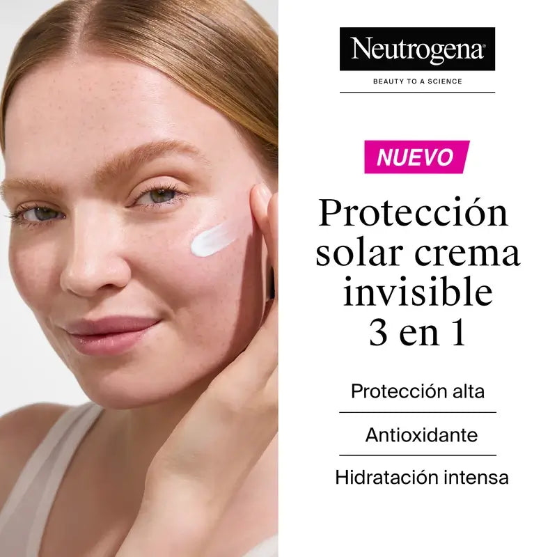 Neutrogena Ultra Sheer Crema Invisible Hidratante Spf50, 50 ml