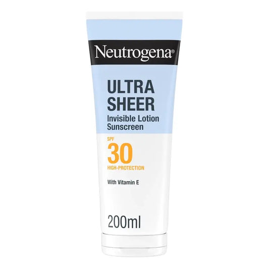 Neutrogena Ultra Sheer Loción Invisible Hidratante Spf30, 200 ml