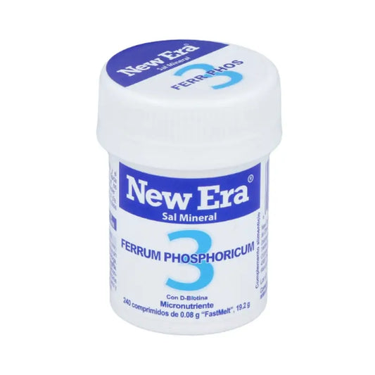 New Era Sal Schussler Nº3 Ferrum Phosphoricum 240Comp.