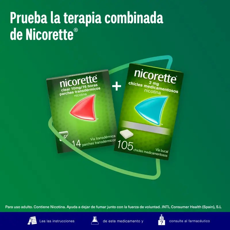 Nicorette 2 mg 105 Chicles