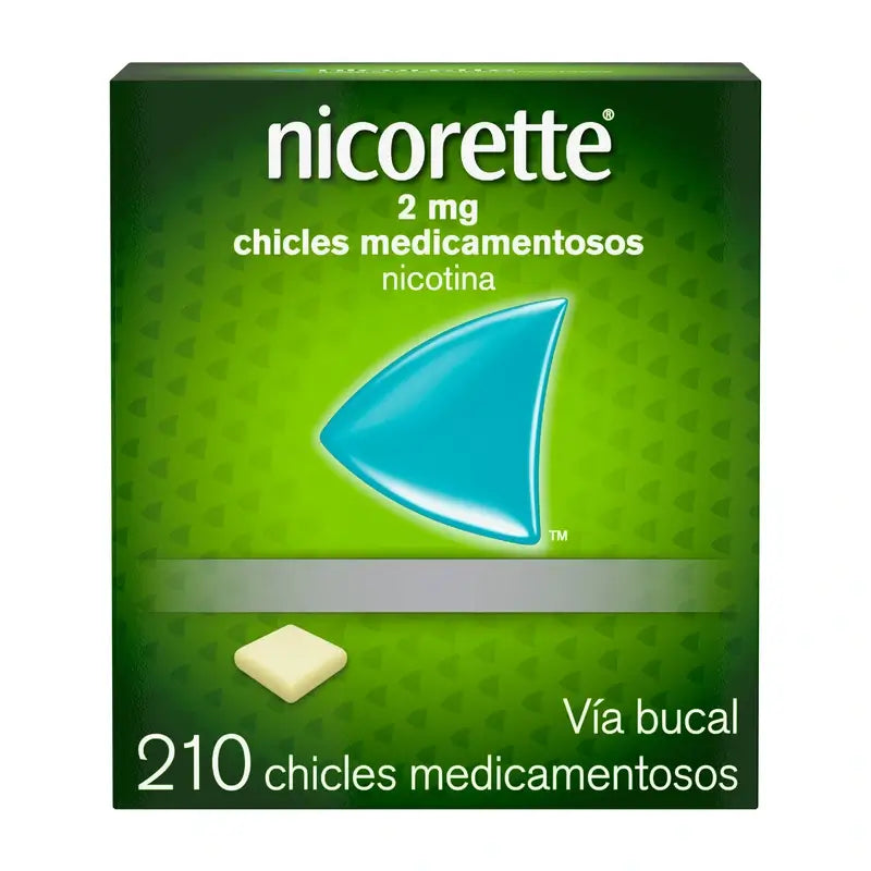 Nicorette 2 mg 210 Chicles