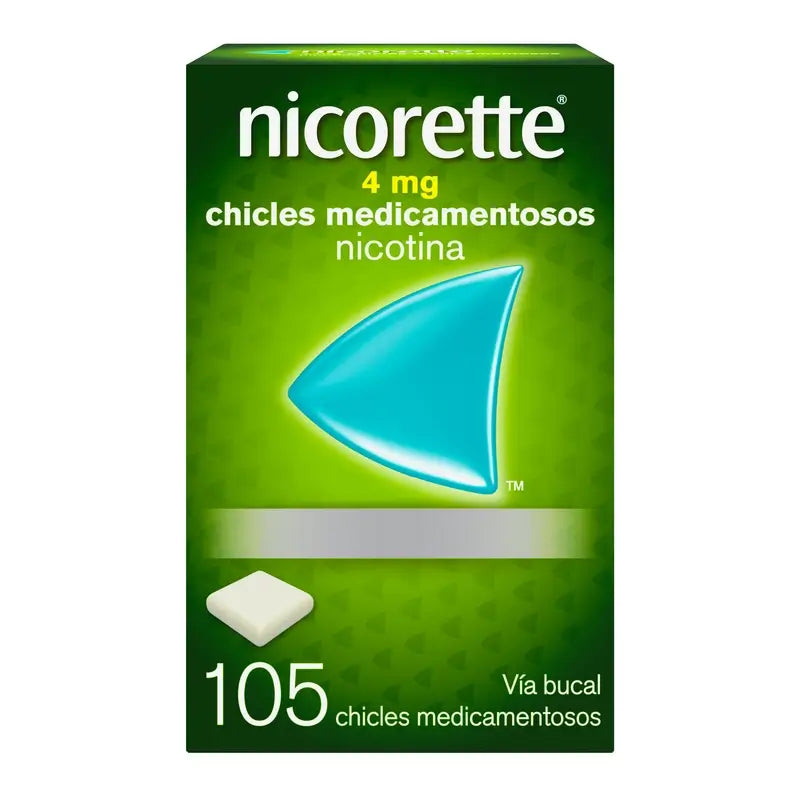 Nicorette 4 mg 105 Chicles