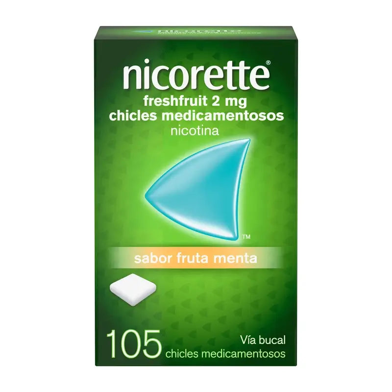 Nicorette Freshfruit 2 mg 105 Chicles