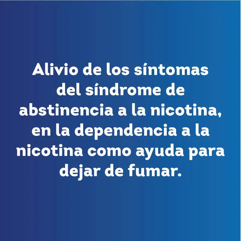 Nicotell alivio de los síntomas de abstinencia de la nicotina