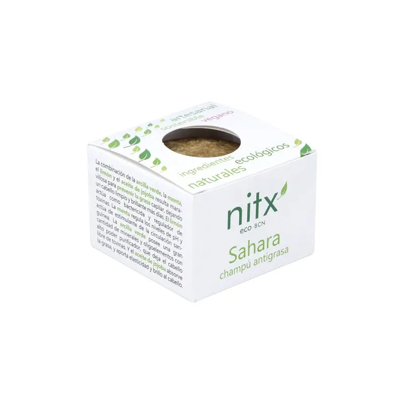 Nitx Champu Solido Antigrasa 85Gr.