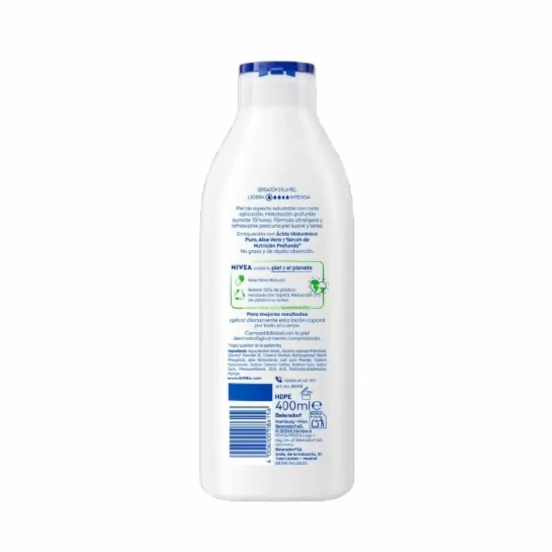 NIVEA Body Loción Hidratación & Aloe Vera, 400 ml