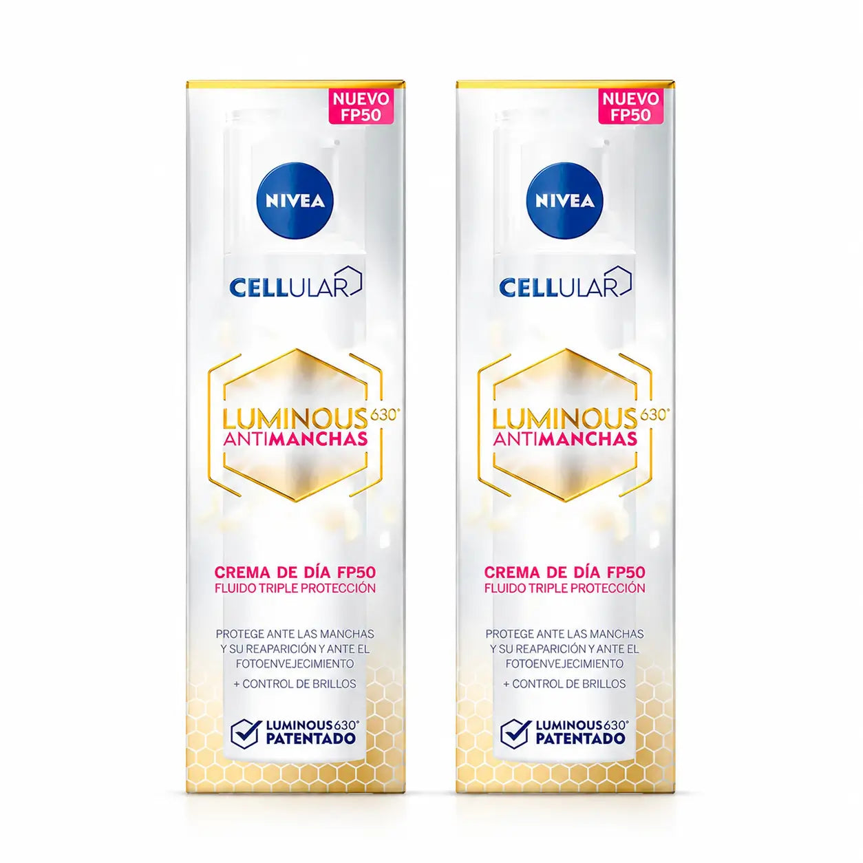 NIVEA Cellular Luminous 630 Antimanchas Sérum, 30 ml, pack 2