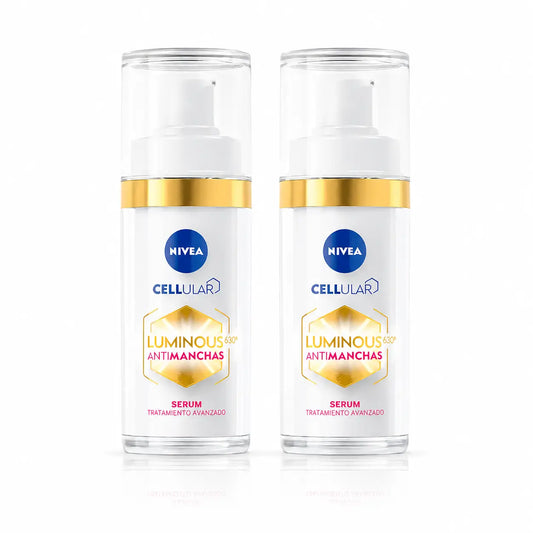 NIVEA Cellular Luminous630 Antimanchas Crema De Noche 50 ml, pack 2