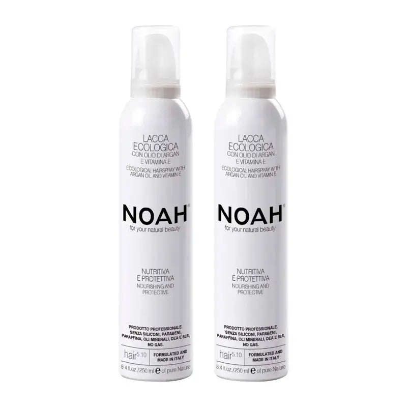 Noah Laca Capilar Con Vitamina E, Pack 2 x 250Ml.
