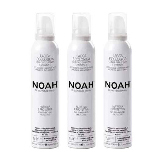 Noah Laca Capilar Con Vitamina E, Pack 3 x 250Ml.