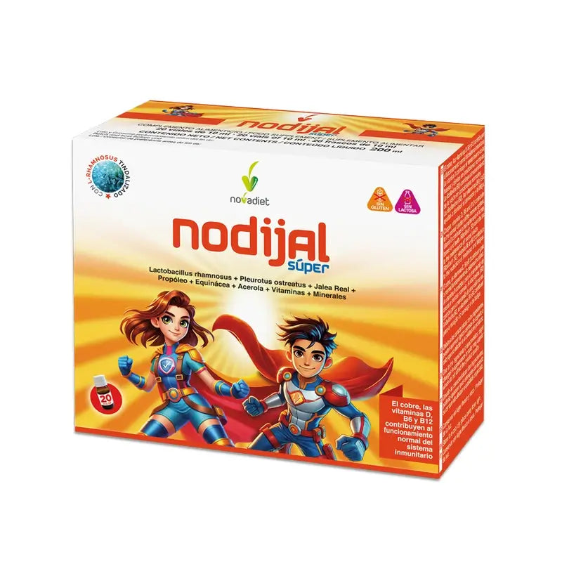 Novadiet Nodijal Super (Jalea Infantil), 20 Viales