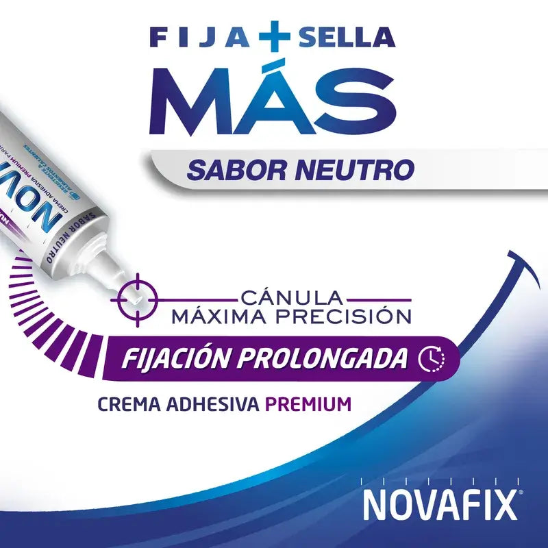 Novafix Crema Adhesiva Para Prótesis Dentales , 40 gr