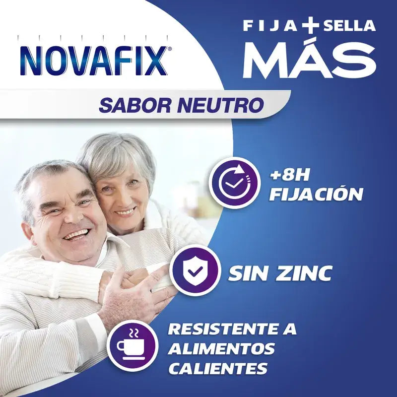 Novafix Crema Adhesiva Para Prótesis Dentales , 40 gr