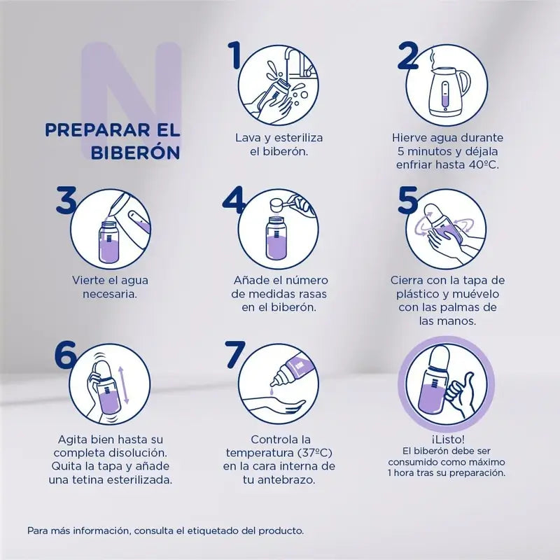 Novalac Ae Leche Infantil 0-36 Meses, Antiestreñimiento , 800 gr