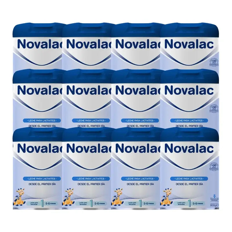 Novalac Premium 1 Leche de Inicio, Pack 12 X 800 gr
