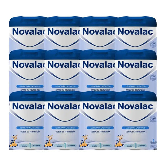 Novalac Premium 1 Leche de Inicio, Pack 12 X 800 gr