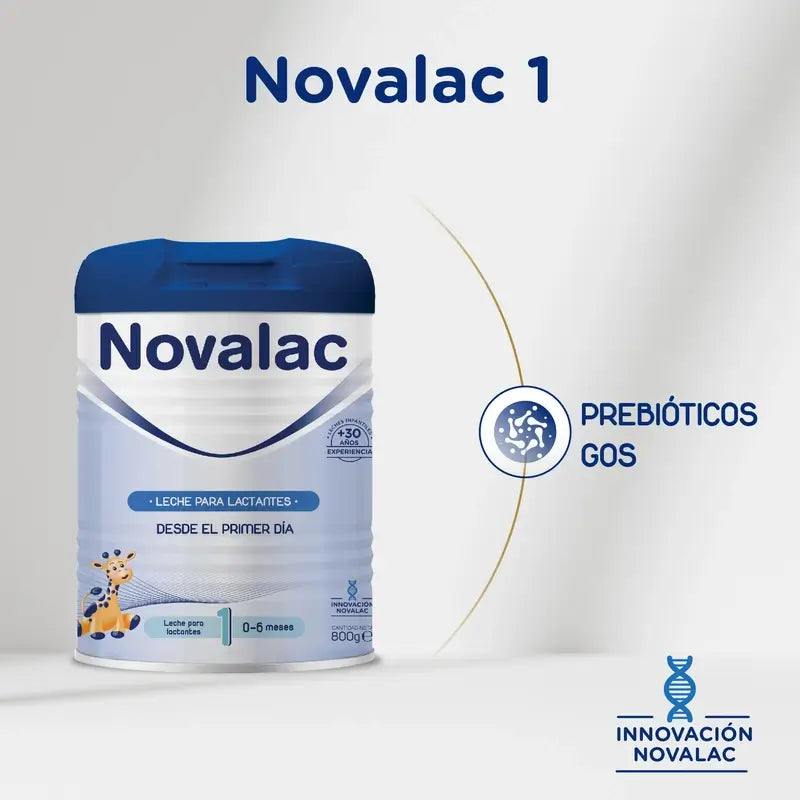 Novalac 1 Leche de Inicio, Pack 12 X 800 gr