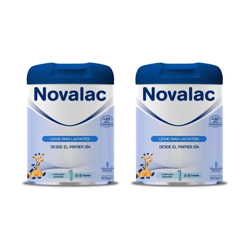 Novalac Premium 1 Leche de Inicio, Pack 2 X 800 gr
