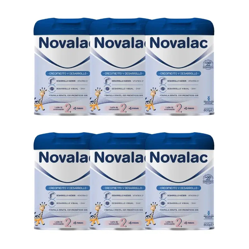 Novalac Premium 2 Leche De Continuación, 6X800 Gr