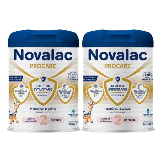 Novalac Procare 2 Leche De Continuación, 2X800 Gr