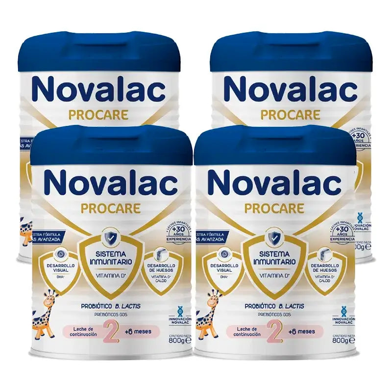Novalac Procare 2 Leche De Continuación, 4X800 Gr