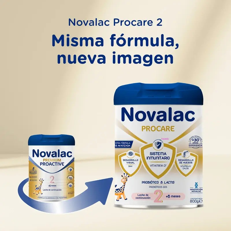 Novalac Procare 2 Leche De Continuación, 4X800 Gr