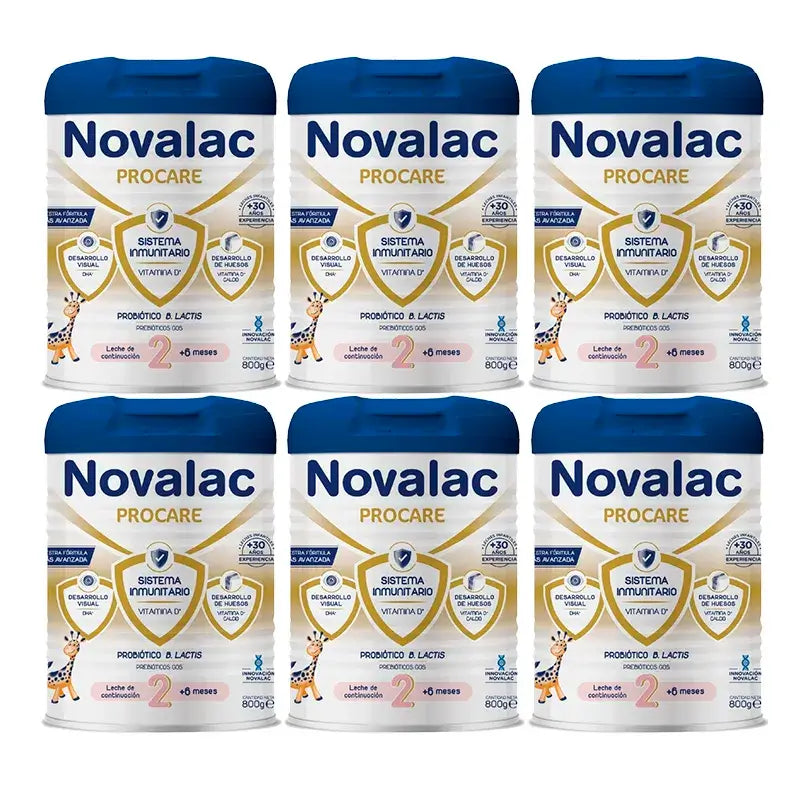 Novalac Proactive 2 Leche De Continuación, 6X800 Gr