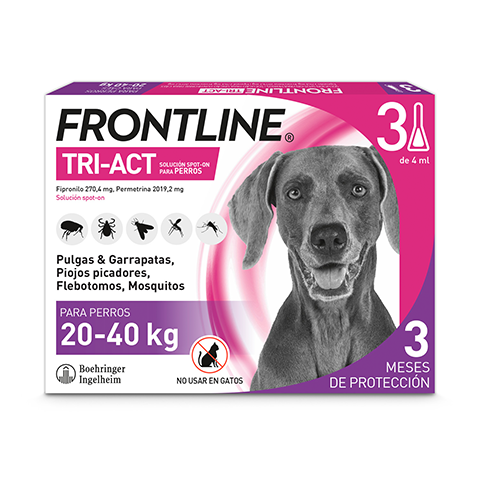 Frontline Tri-Act 20-40Kg 3Pip L