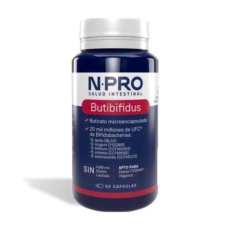 Npro Butibifidus Biota 60 Cápsulas