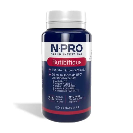 Npro Butibifidus Biota 60 Cápsulas