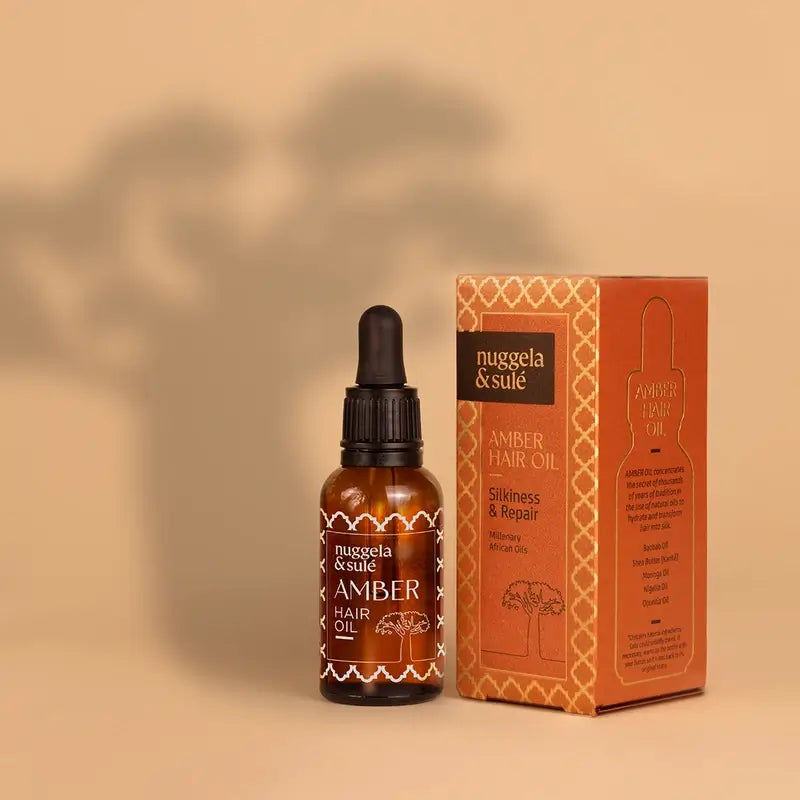 Nuggela & Sule Amber Hair Oil Aceite Capilar Baobab Karite 30Ml.